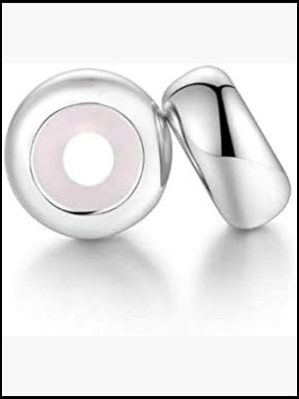 925 Sterling Silver Charm Bead Spacer Stopper Clip for Bracelets
